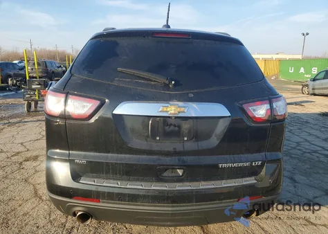 2016 Chevrolet Traverse Ltz z USA, uszkodzony, nr VIN 1GNKVJKD9GJ252714